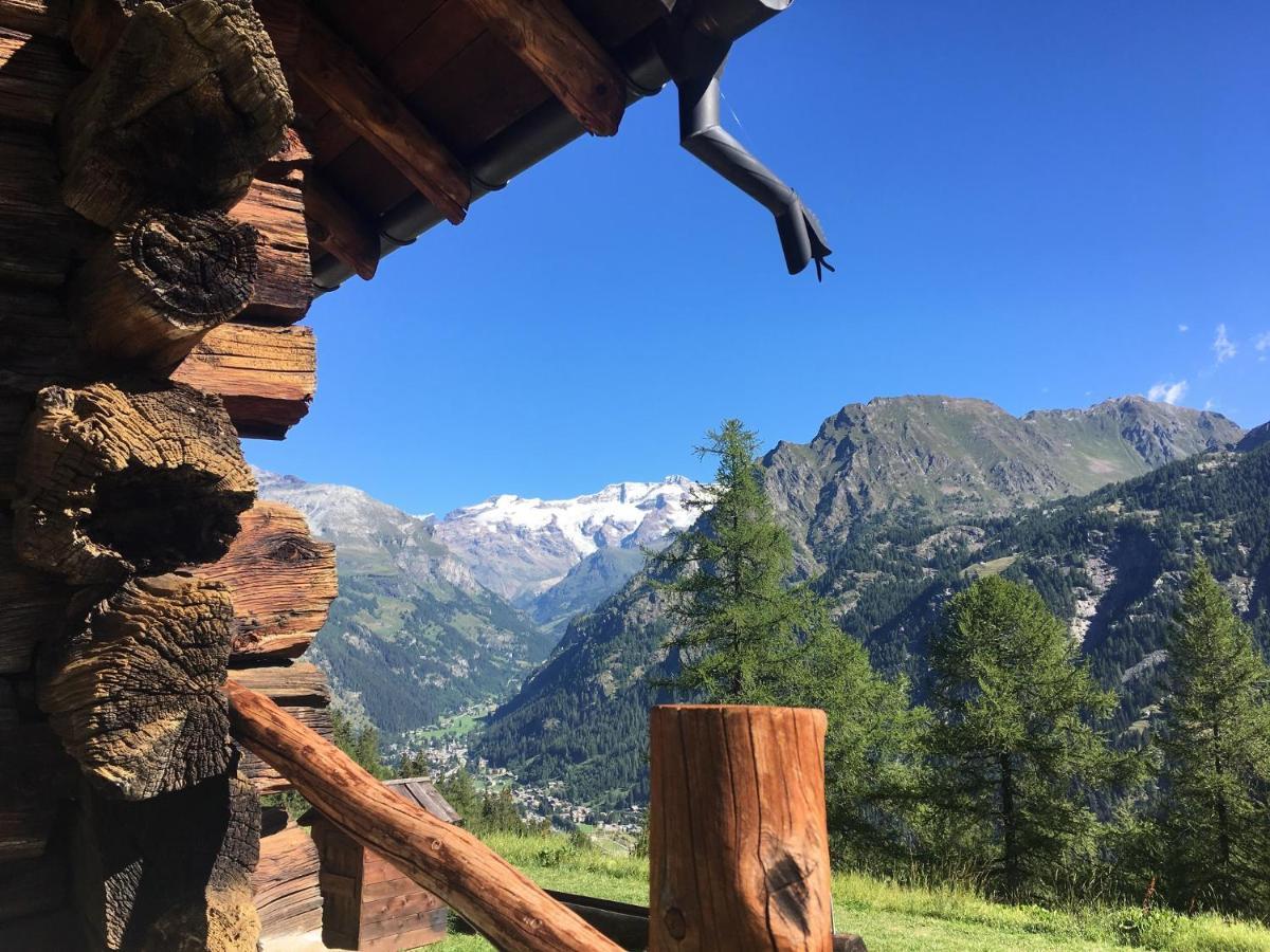 Baite Cialvrina Villa Gressoney-Saint-Jean Buitenkant foto