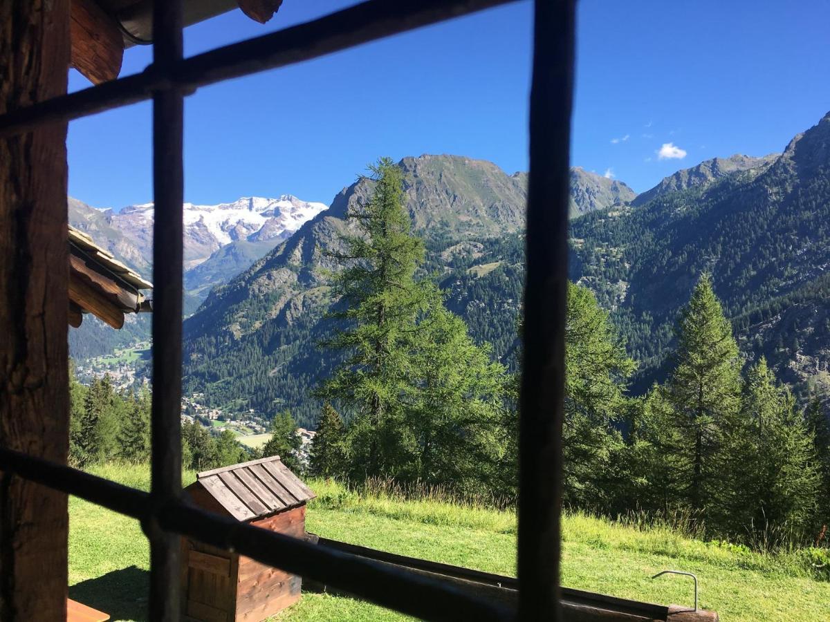 Baite Cialvrina Villa Gressoney-Saint-Jean Buitenkant foto